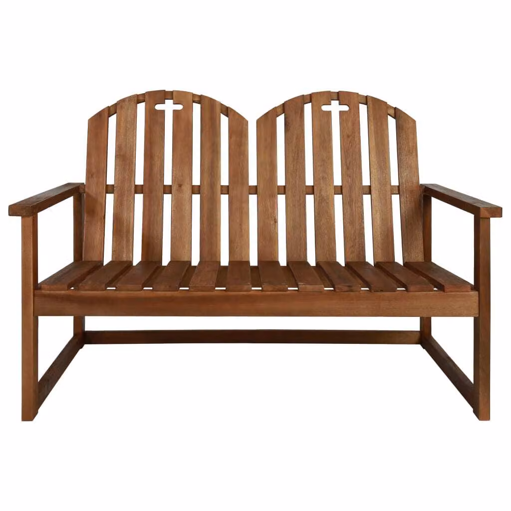 vidaXL Set salotto da giardino 4 pezzi in legno massiccio di acacia