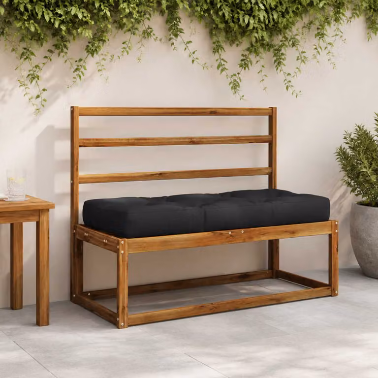 Cuscino per Pallet vidaXL VIANEN in Poliestere Blu Scuro con Rivestimento Lavabile e Resistente ai Raggi UV