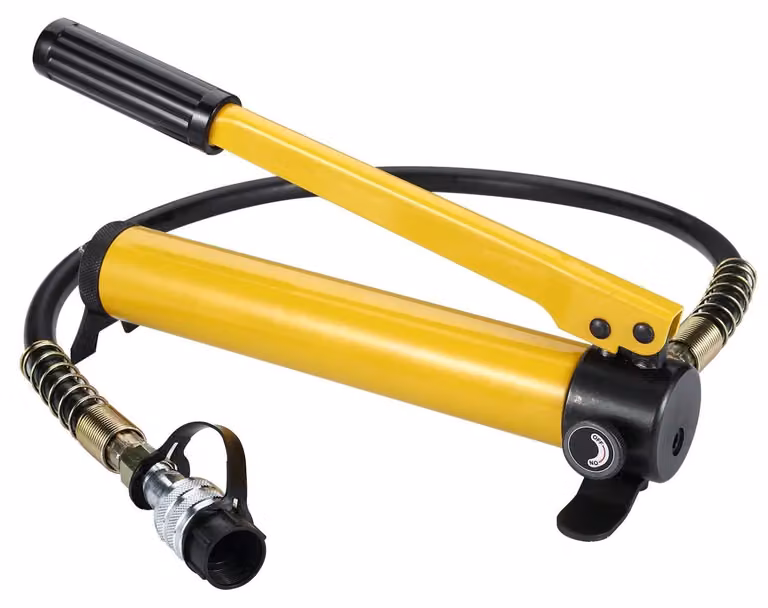 Pompa idraulica manuale - Pompa per cric CP-180 - Alta pressione 8500 PSI - Capacità olio 400 ml - Manuale - Per macchinari e edilizia