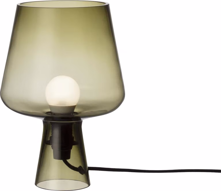Lampada Iittala Leimu - 240 x 165 mm - Verde muschio