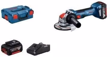 BOCH Professional Corner Grinder + 2 Batterie 4Ah