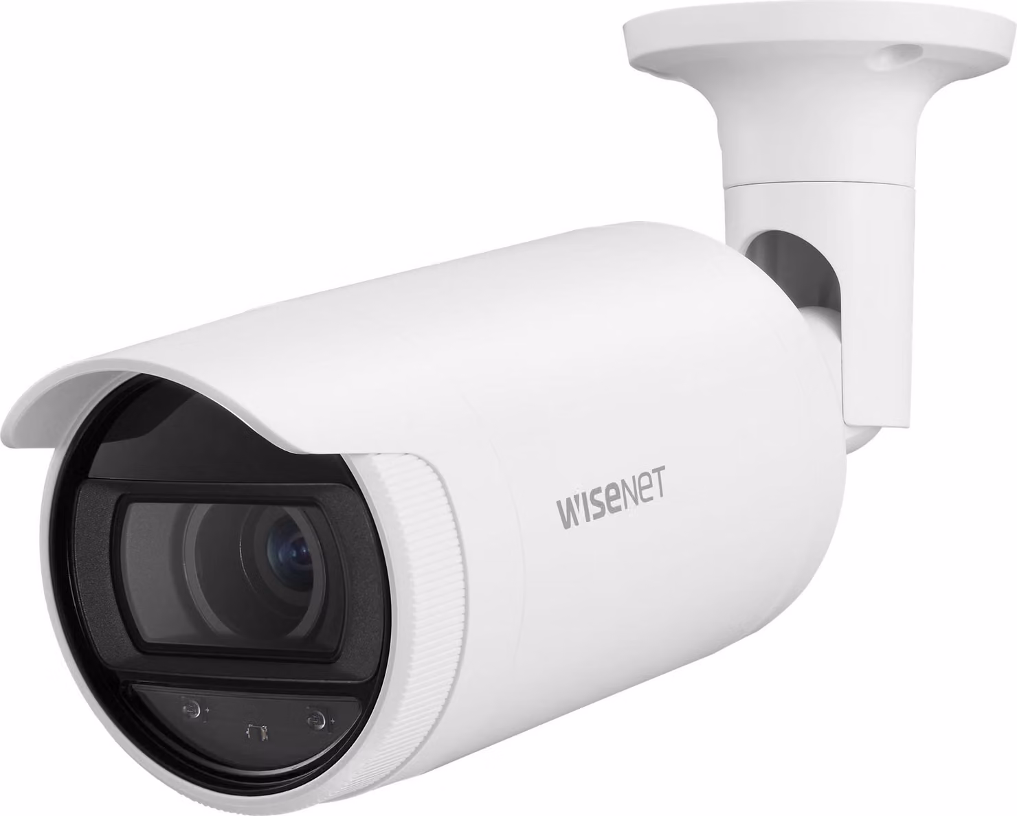 Hanwha Techwin Hanwha Vision WiseNet ANO-L7082R - Telecamera di videosorveglianza di rete - Bullet - Per interni ed esterni - Colore (giorno e notte)