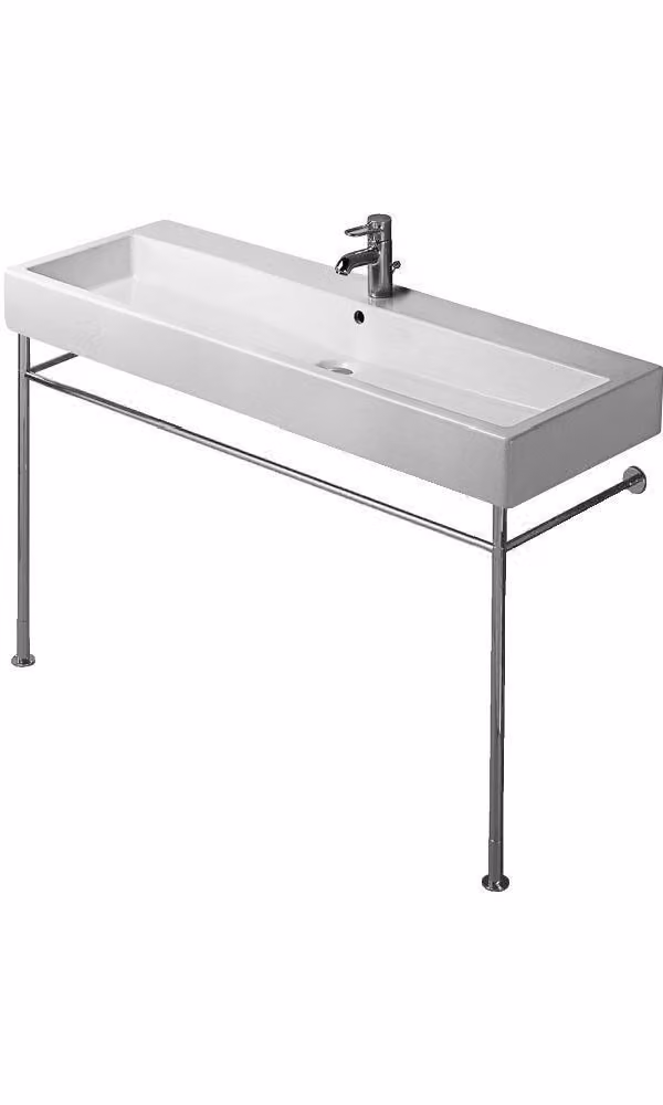 Duravit console métallique Vero pour 045412, réglable en hauteur, chromé, 0030741000, 0030741000