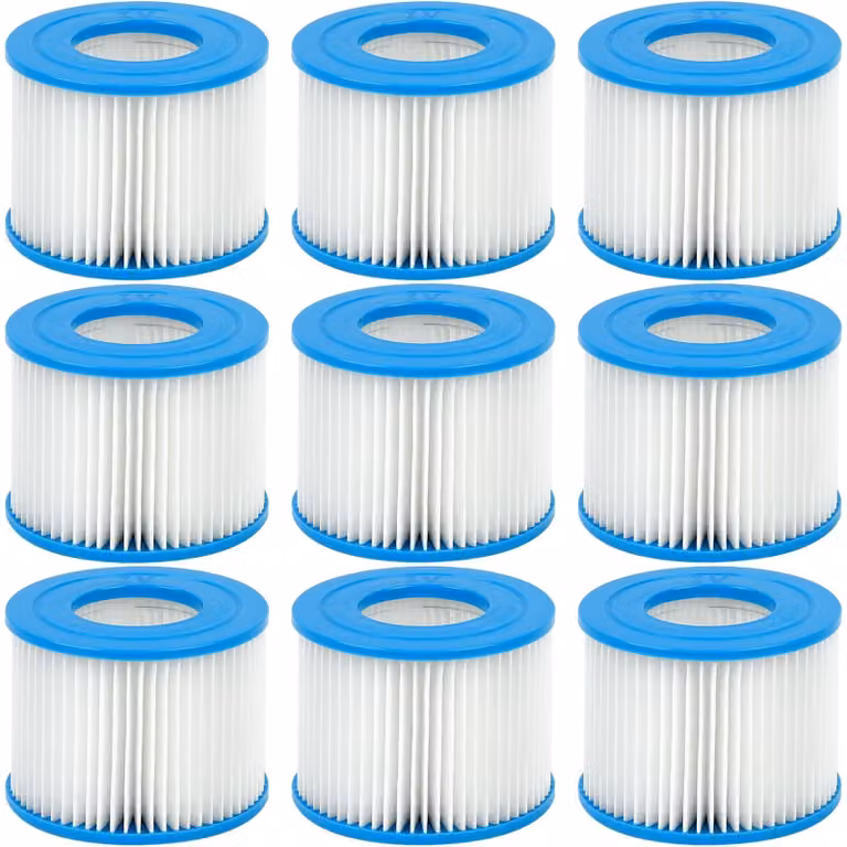 Filtro per piscine e piscine gonfiabili, lavabile e riutilizzabile