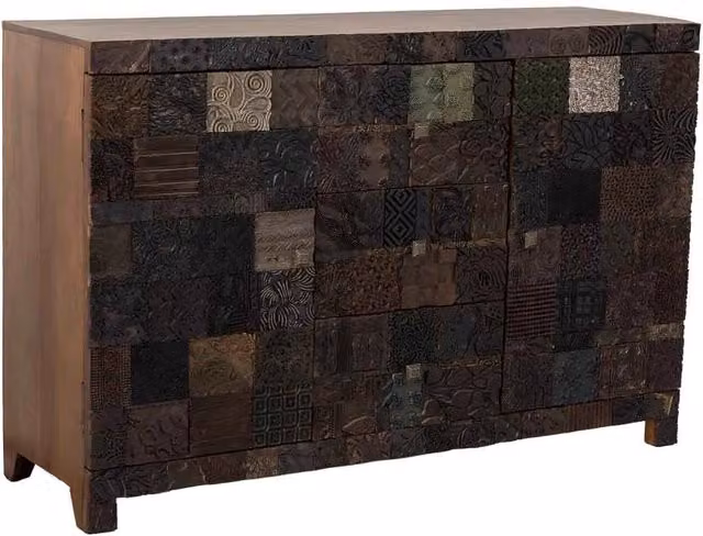 Credenza Wanderlust Deco in legno marrone L: 152 cm, P: 48 cm, H: 102 cm – 1