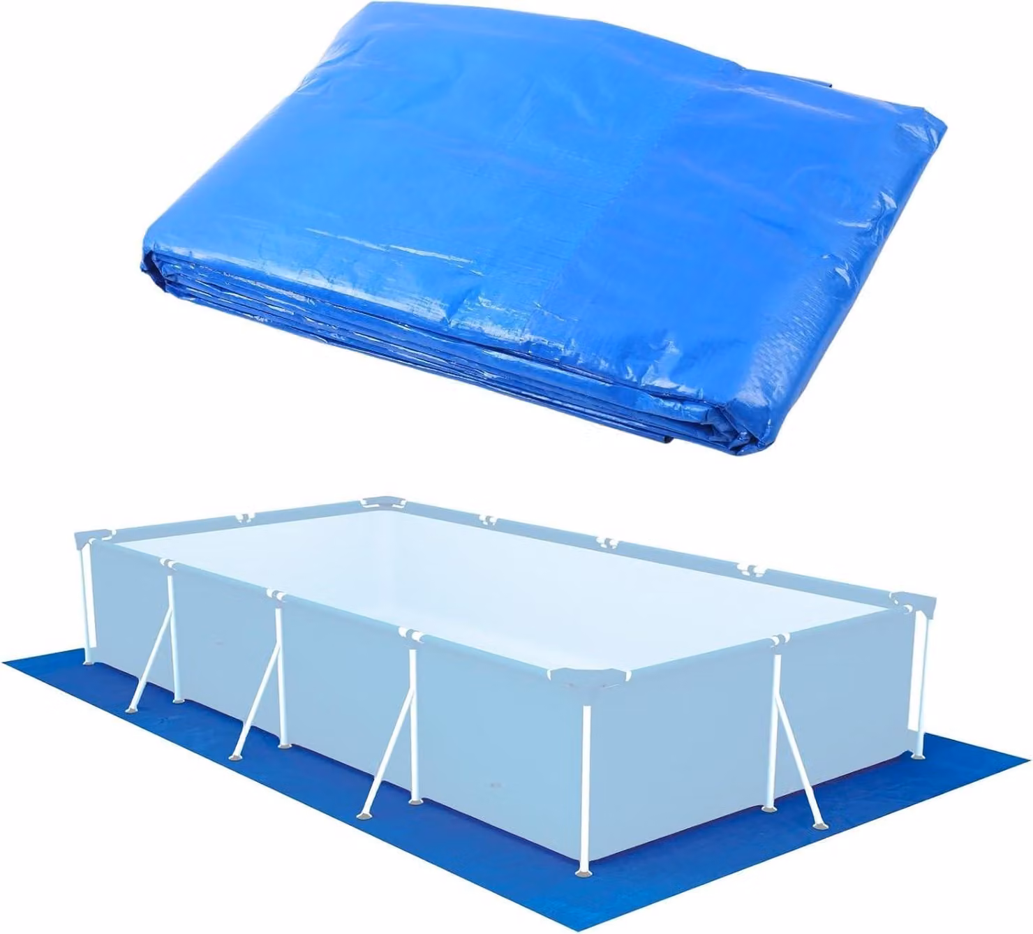 Pavimentazione per piscina, dimensioni 445 x 254 cm