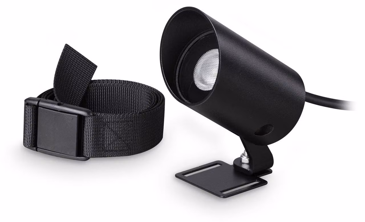 Applique Koala Led 7W Luce Calda Nero Ideale per Esterno Ideal Lux
