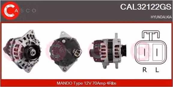 Alternatore 70A