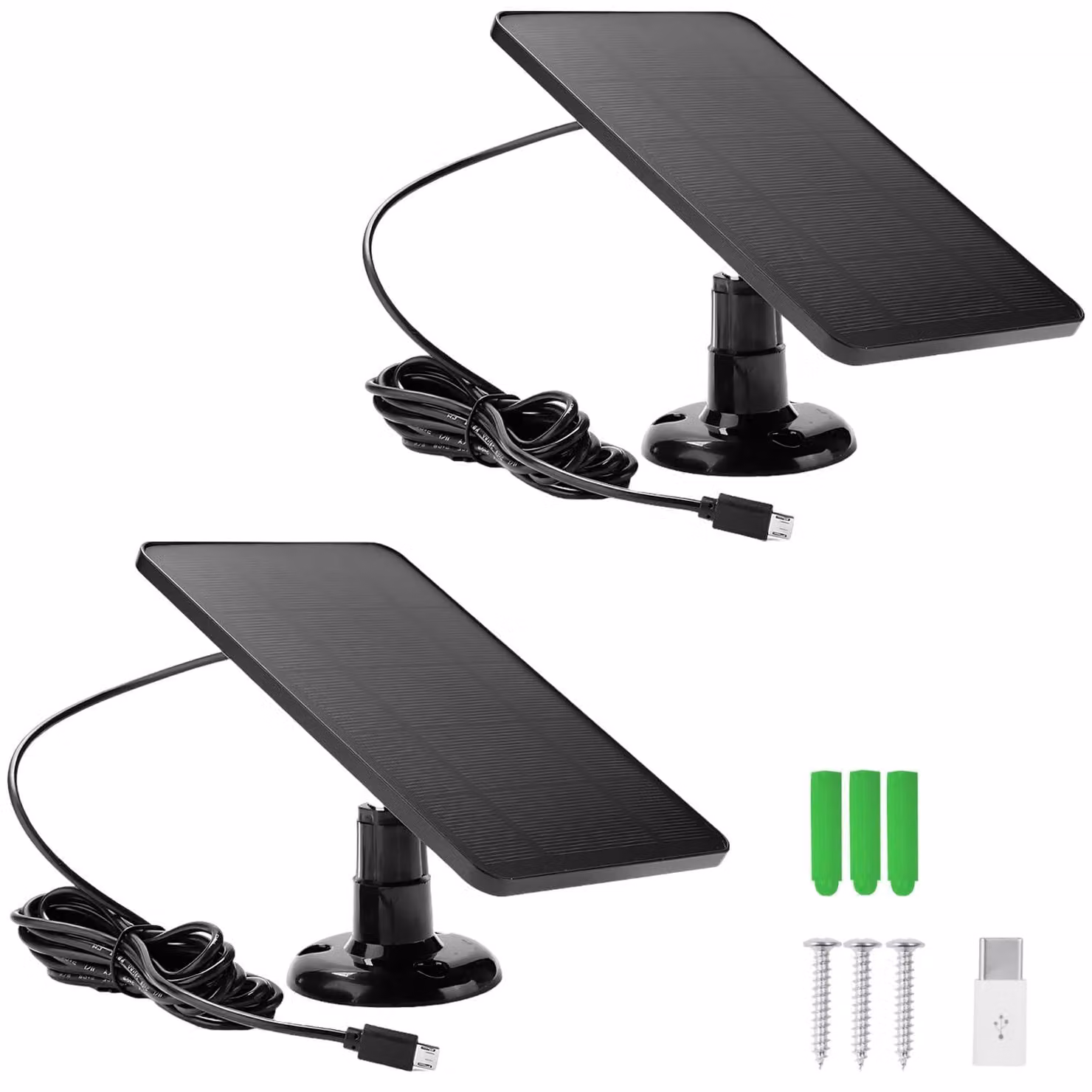 Pannello solare per telecamera di sicurezza, pannello solare da 4 W per batteria