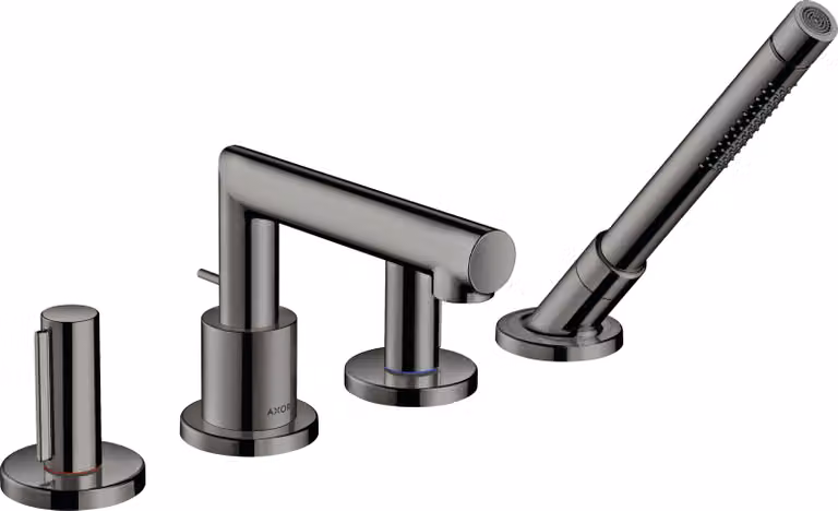 hansgrohe AXOR AXOR Uno 4 trous pour jante de baignoire, Zerogriff, saillie 152mm, 45444330, 45444330