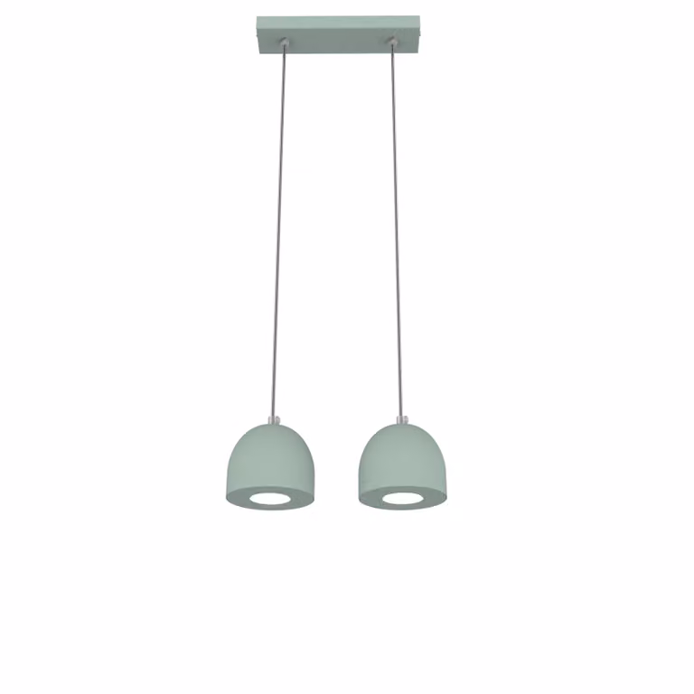 Lampada A Sospensione Campanella Linear X2 Monocolore Opaca