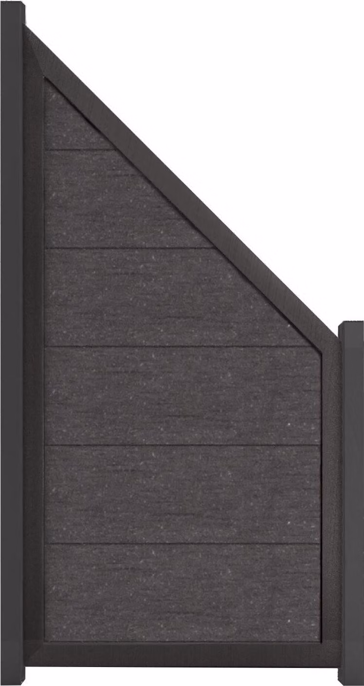Elemento di recinzione GroJaViento Colore: Grigio antracite Dimensioni: 90x180/90cm Telaio: Antracite