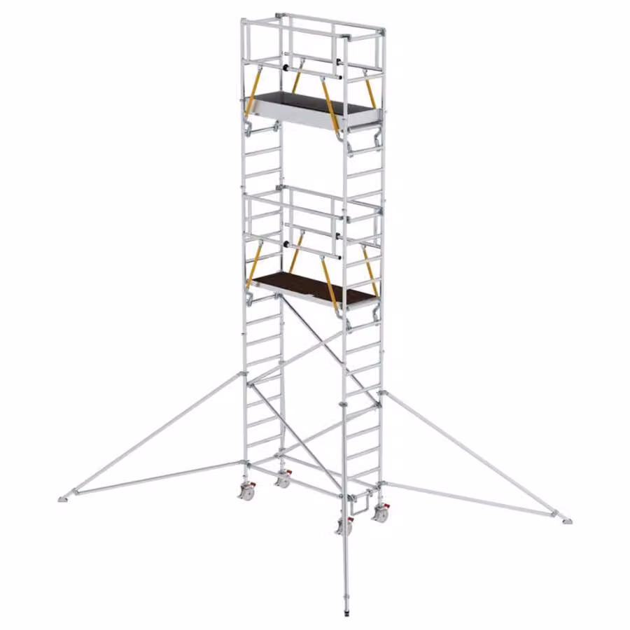 Ponteggio mobile SG 0,75 x 1,80 m con braccio, altezza della piattaforma 5,59 m