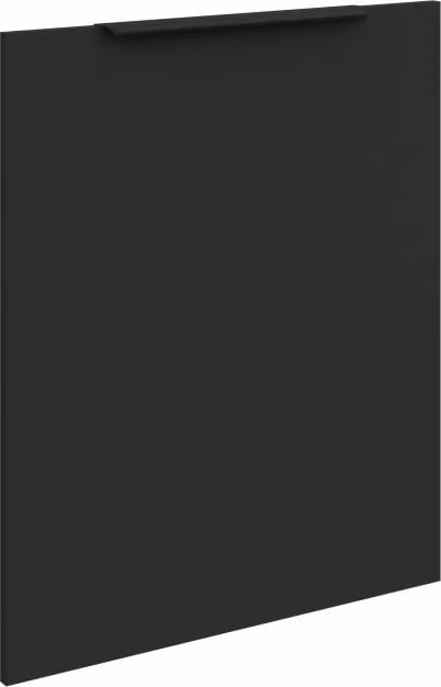 Sportello per lavastoviglie da incasso LUNARA - 60x72 cm, nero