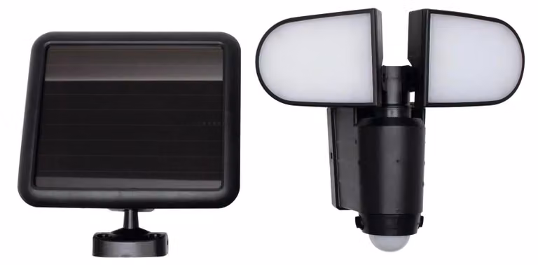 Proiettore LED con pannello solare+PIR HOME FLP5SOLAR 5,5W