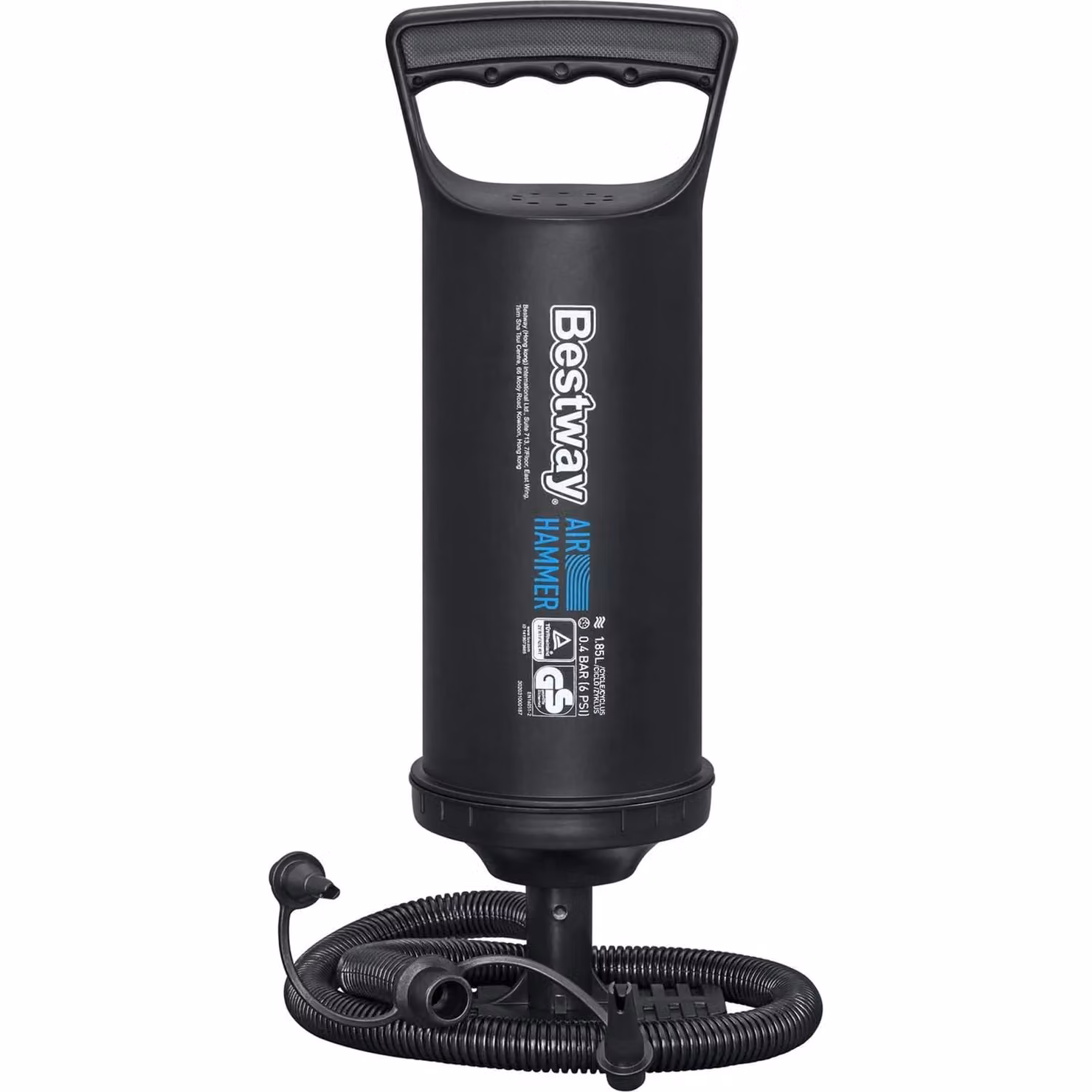 Pompa manuale di gonfiaggio Air Hammer Bestway, colore nero, H: 35 cm – 1