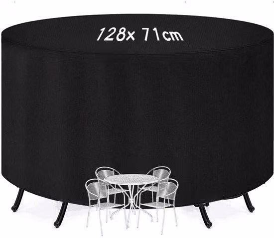 Copertura protettiva per mobili da giardino - Impermeabile - Copertura - Nero - Tessuto Oxford 210D