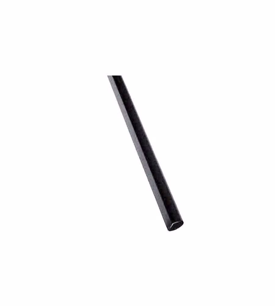 AGB Asta per Spagnolette - Acciaio Nero - 240 cm
