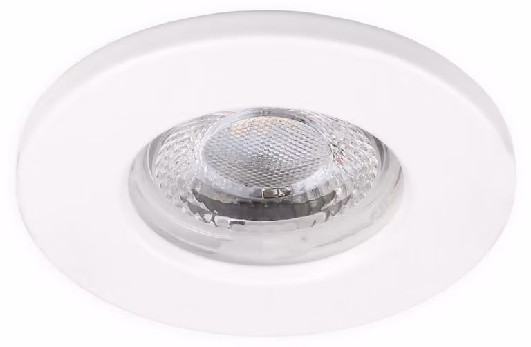 Fareto a incasso IP65, tecnologia LED, 7,6W, temperatura di colore 2700K, colore bianco, flusso luminoso 644 lumen