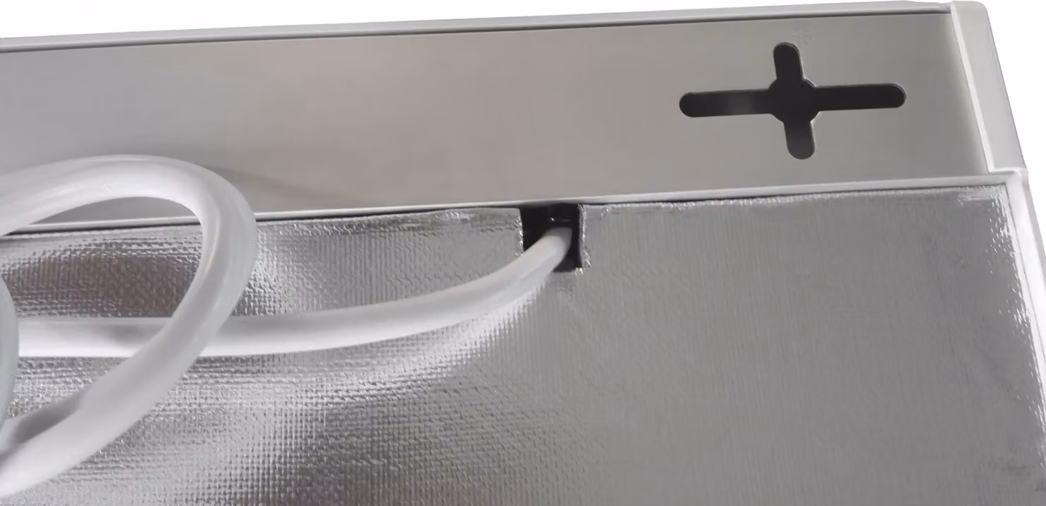 Pannello radiante a infrarossi in cristallo di carbonio H400, 400 W, con termostato wireless TH20