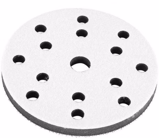 Cuscini in schiuma per dischi abrasivi - 150mm - Delicati cuscini in schiuma per dischi abrasivi - Facili da pulire - Delicati cuscini in schiuma per dischi abrasivi da 150mm