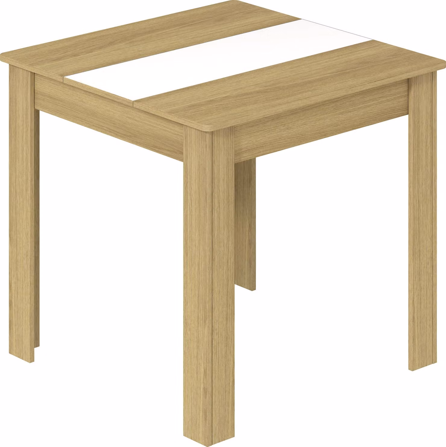 Tavolo da pranzo VCM, tavolo da cucina a base di legno H. 75 x W. 80 x D. 80 cm, tavolo da pranzo compatto per cucina e zona pranzo, tavolo Disalo