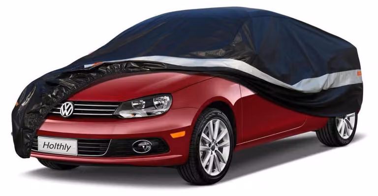 Copertura per auto, modello coupé, 10 strati, impermeabile e traspirante, colore nero, per Volkswagen EOS (2006-2016)