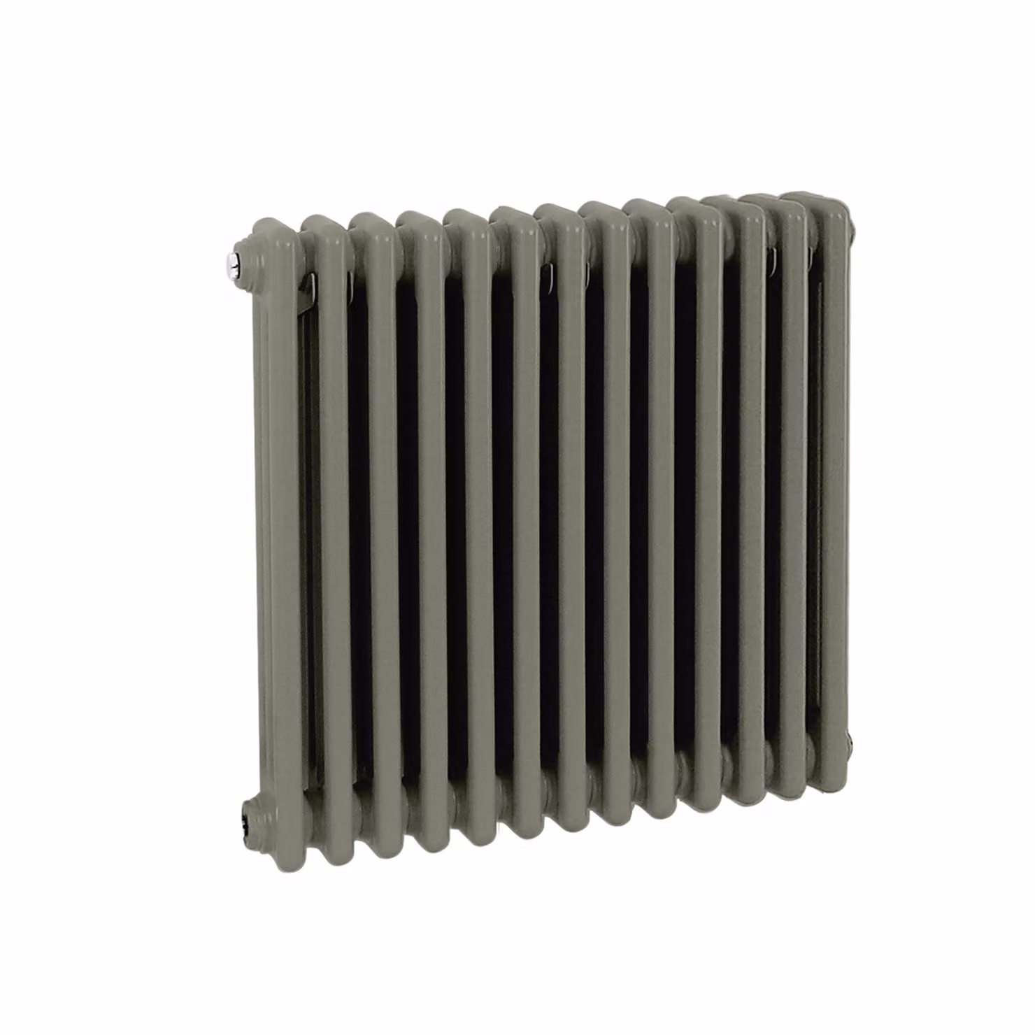 Radiatore Orizzontale a Colonne (2 Colonne) 600mm x 605mm - Verde (Sage Leaf Verde) - Regent