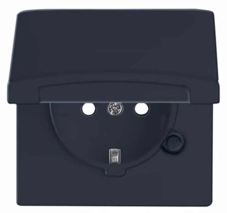 Busch-Jaeger Inserto presa Schuko IP44 antracite 20 EUGKB-35-101