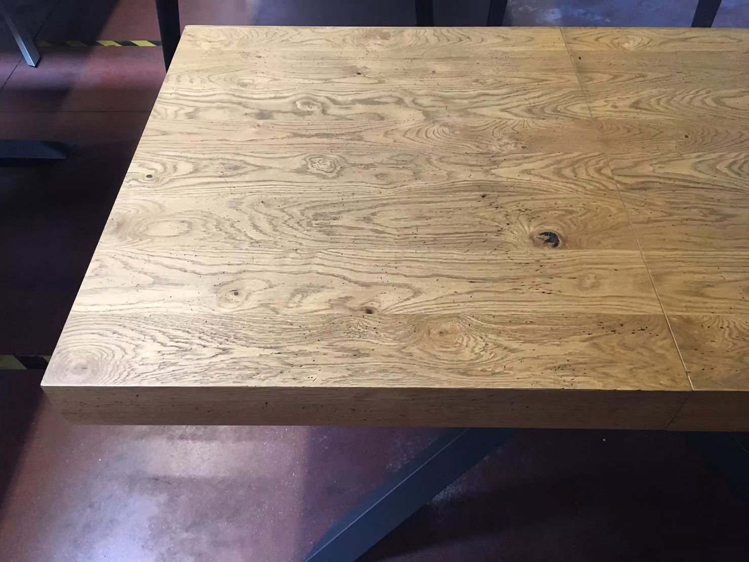 Tavolo estensibile Big Table Mobili 2G in legno rovere nodato, L: 160 cm, P: 90 cm, H: 78 cm (aperto 260 cm) – 3