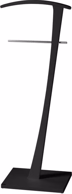 Servomuto Herdasa in legno di faggio nero L: 115 cm, P: 46 cm, H: 48 cm