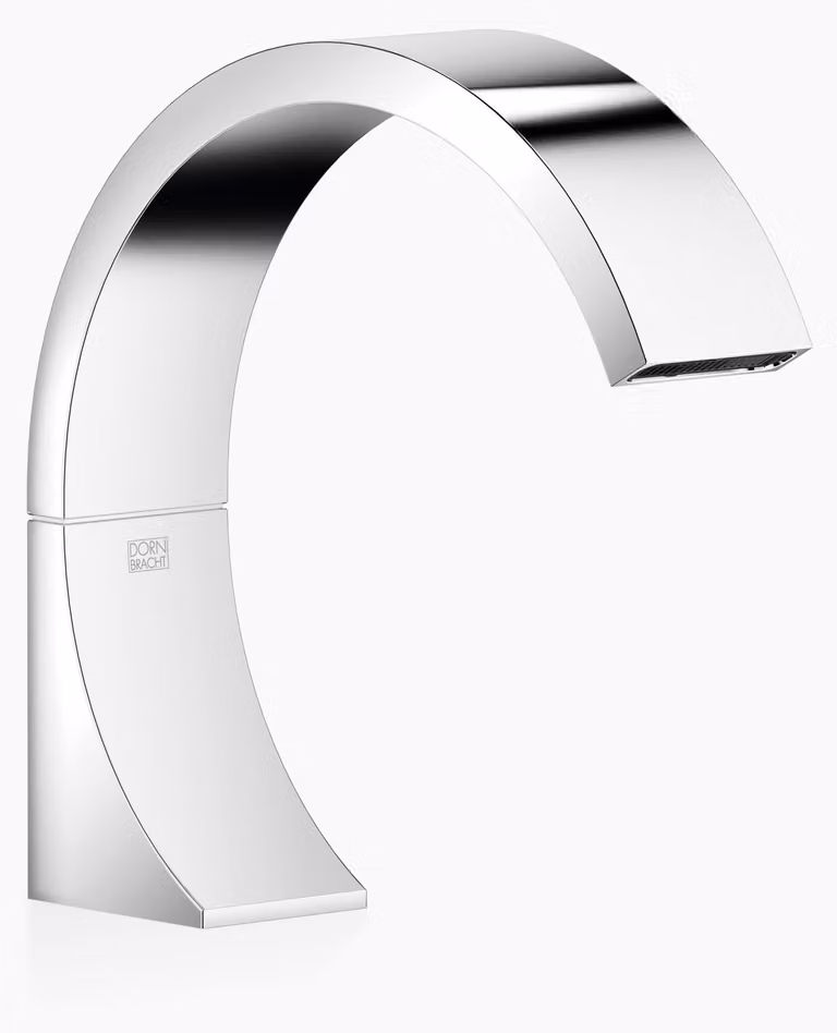 Dornbracht CYO Bec déverseur pour lavabos sans garniture de vidage, saillie 167mm, 13717811-00, 13717811-00