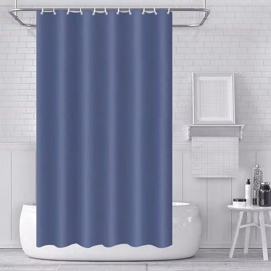 Tenda da doccia blu 180x180 cm, alta qualità