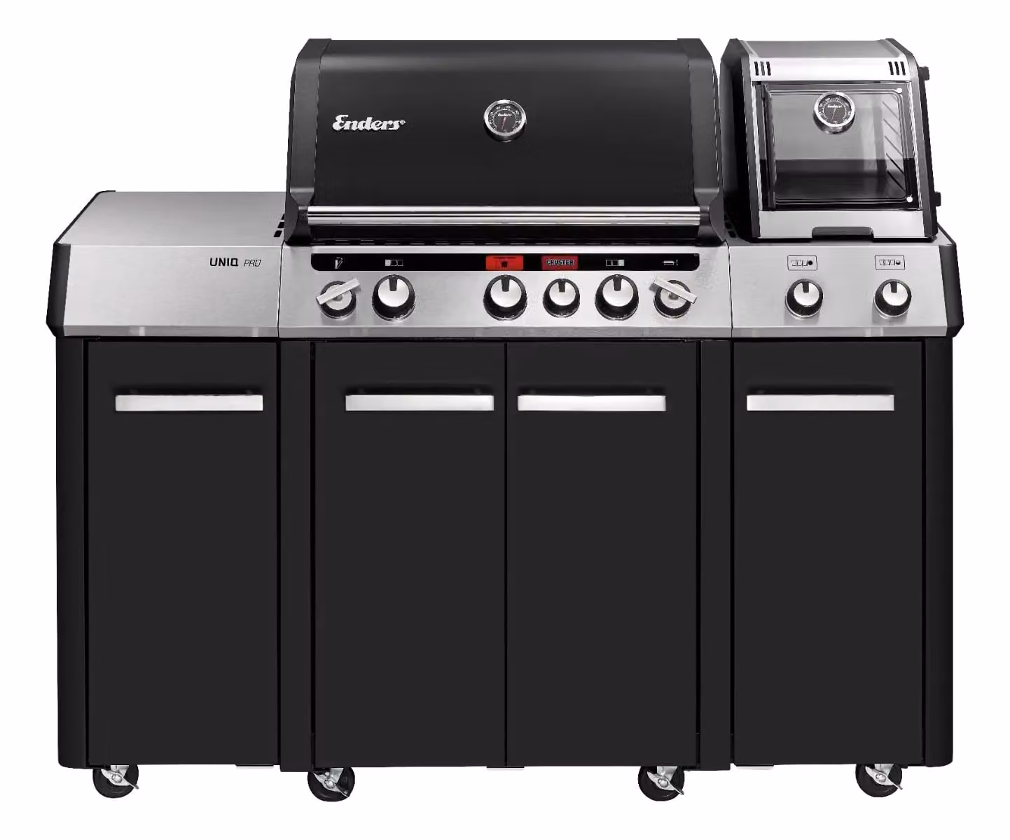 Barbecue a gas con mobile da esterno Unique PRO 3 IKO Kitchen Cruster Enders