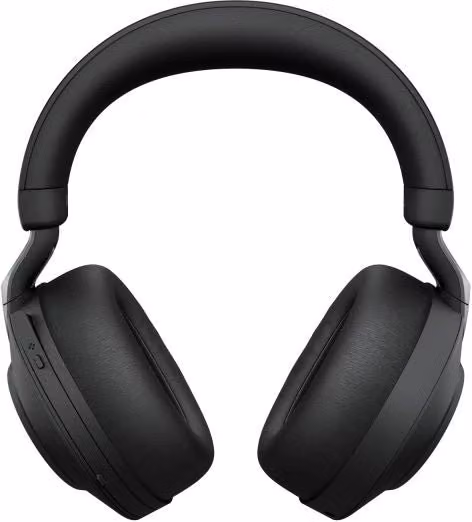 Auricolare wireless Jabra Evolve2 85 over-ear con Bluetooth e USB-C, nero – 1