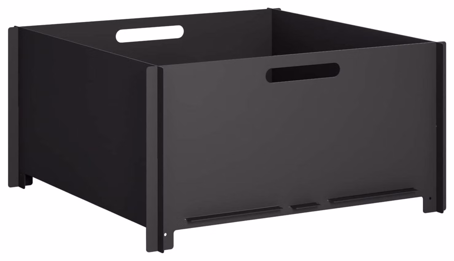 Pozzetto nero 60 x 60 x 30 cm in acciaio