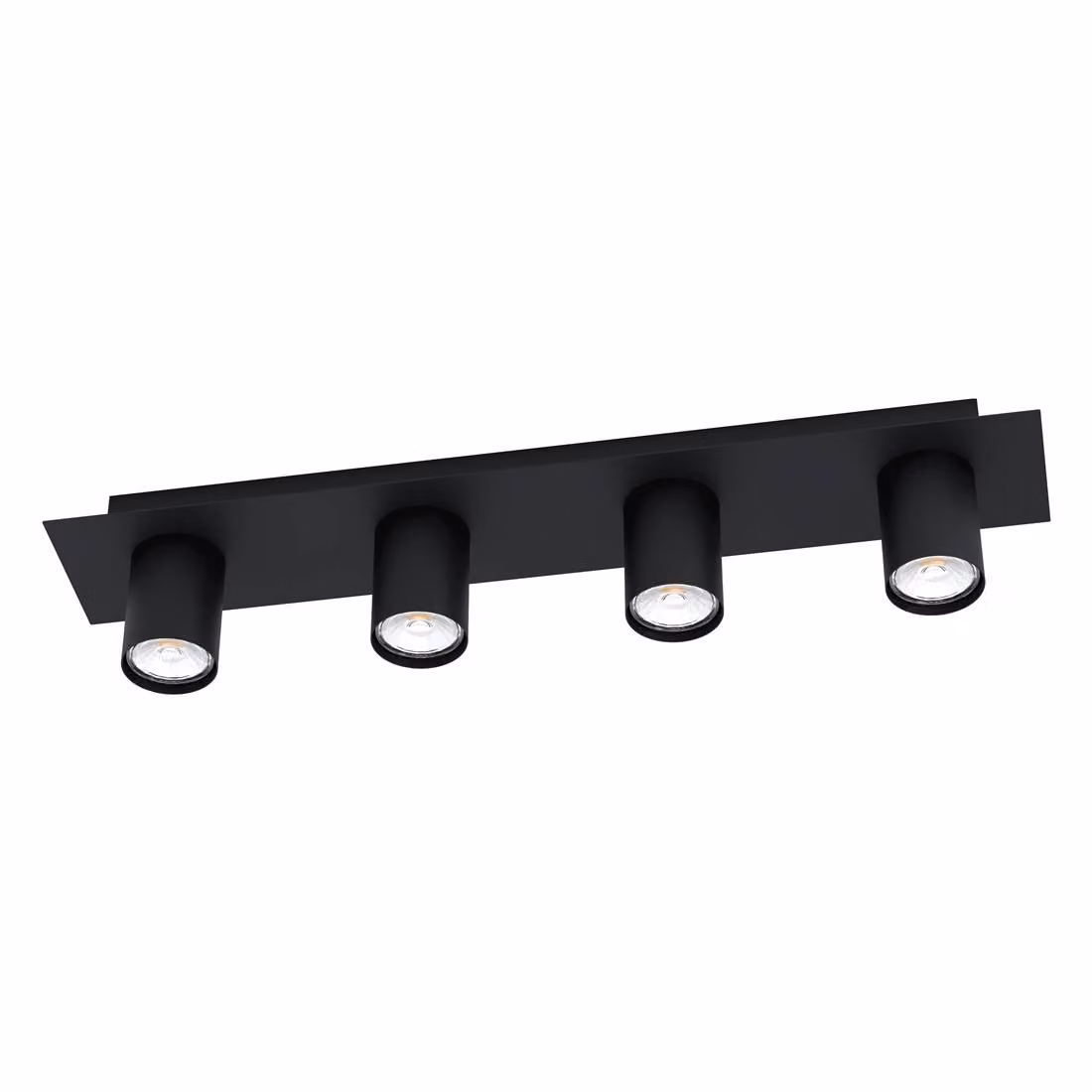 EGLO VALCASOTTO, 4 lampadine, LED, GU10, IP20, nero