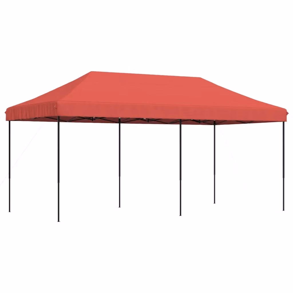 Tenda da festa pieghevole pop-up vidaXL rossa e nera L/P/H: 580 x 292 x 315 cm – 2