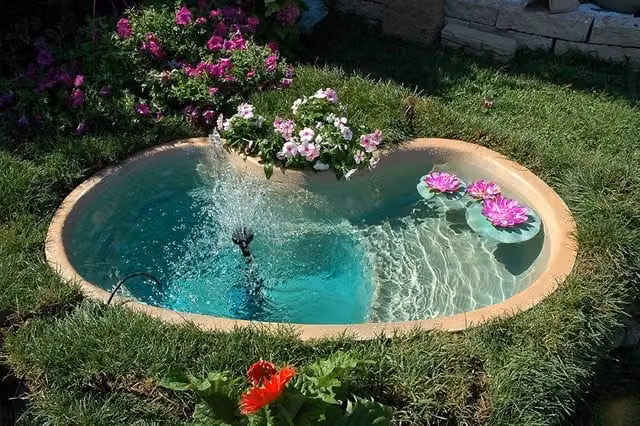 Laghetto polinesia cm 140x80x45 capacità litri 200 giardino