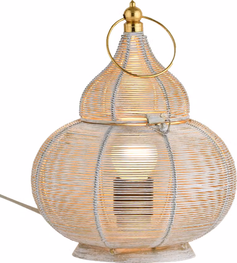 Lampada da tavolo decorativa orientale Lampada da comodino Tamara