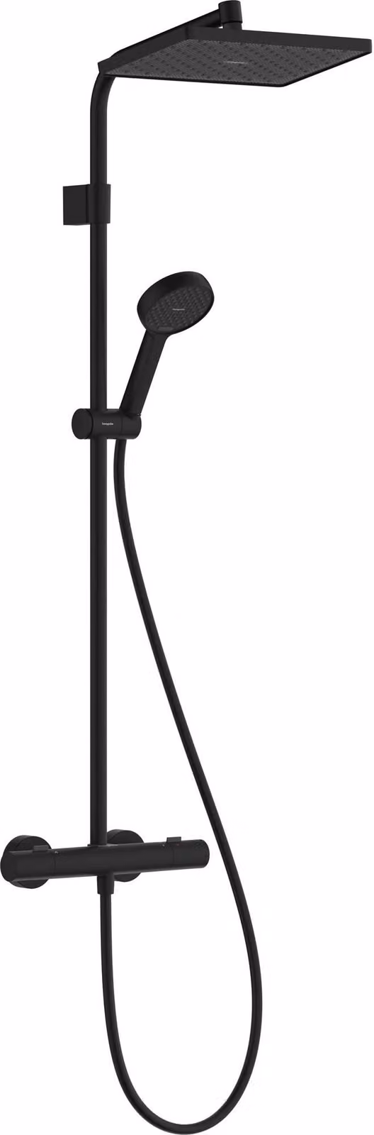hansgrohe Activera Q Showerpipe 290/180 1jet, EcoSmart, avec Ecostat Fine, 28748670, 28748670