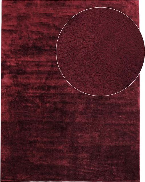 Tappeto Calia Italia rosso L: 140 cm, P: 200 cm