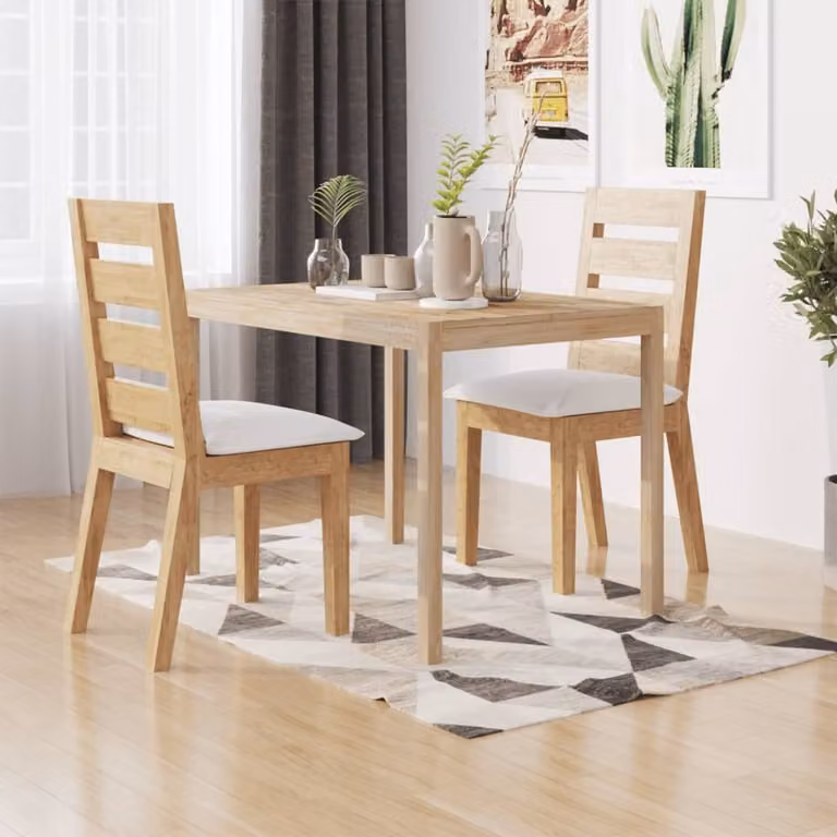 Maison Exclusive - Tavolo da pranzo 110x70x75 cm, in legno massello di acacia