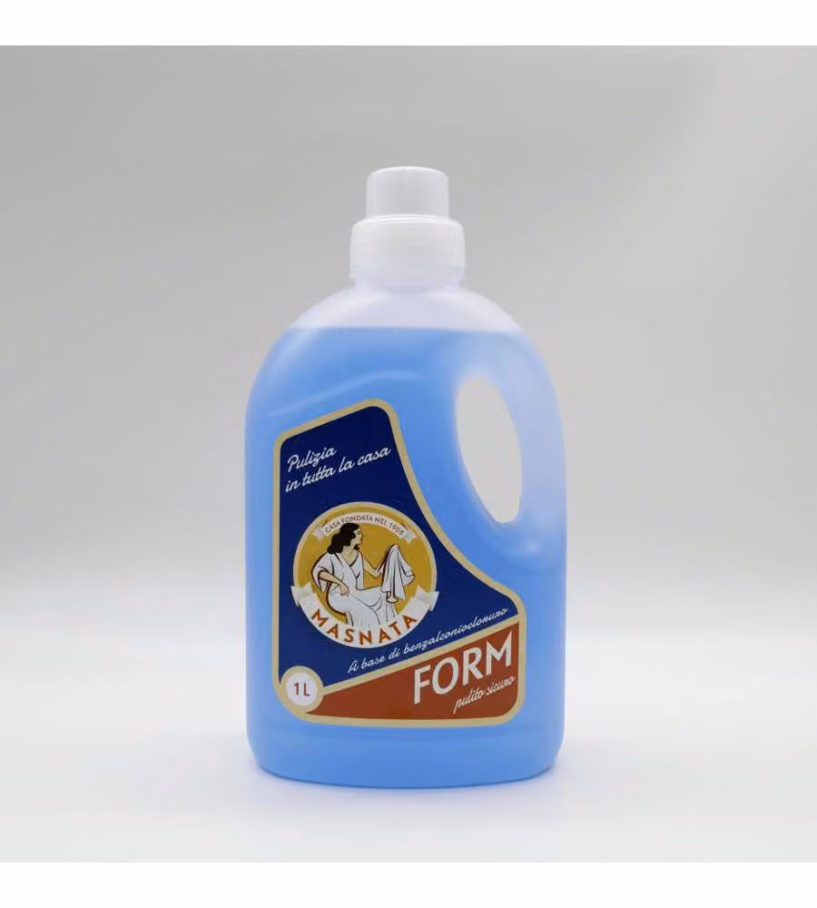 Masnata Form 1000 ml - Detergente Igienizzante Profumato per Pavimenti e Superfici