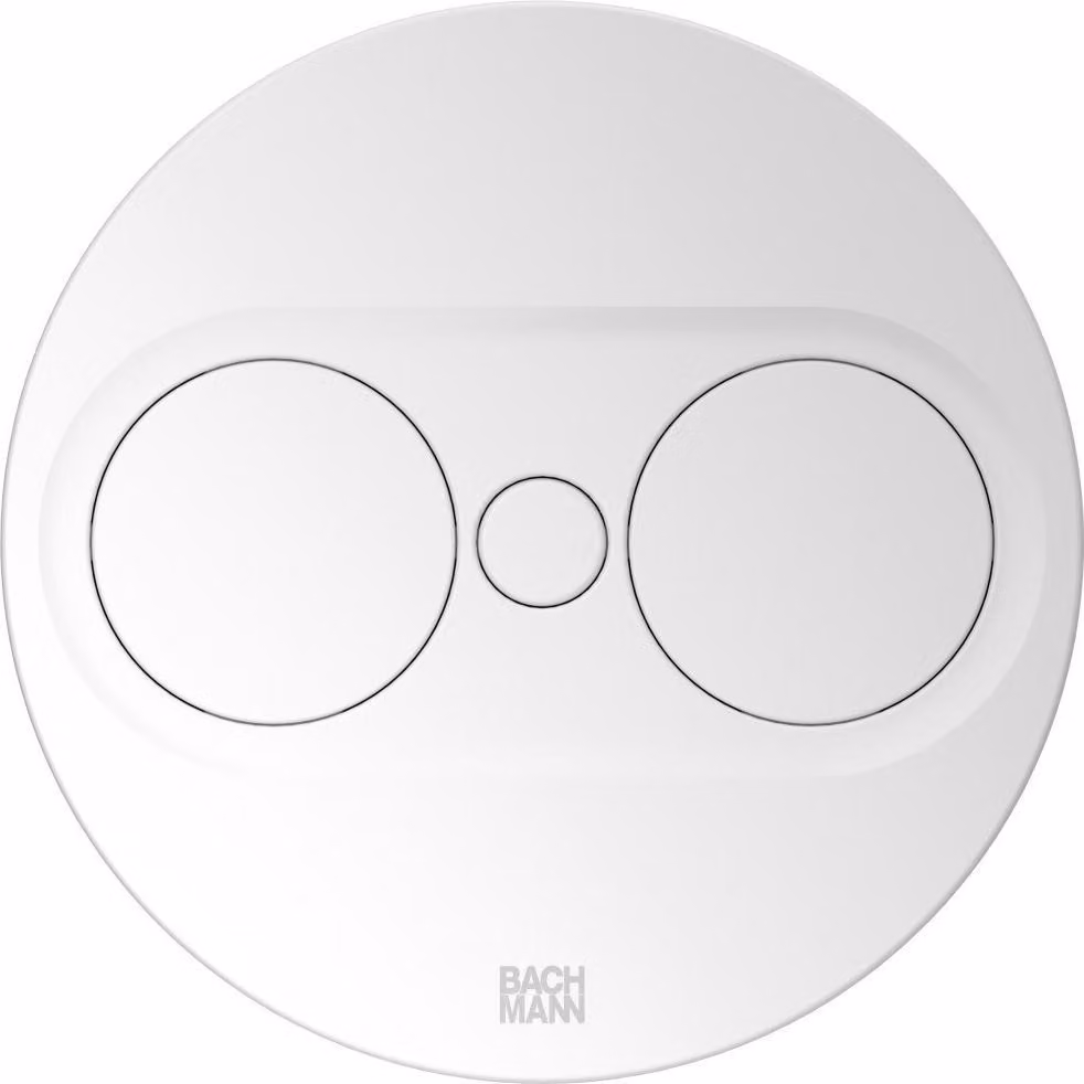 Bachmann TWIST 2 presa multiuso da incasso, 2 prese e 2 m di cavo, bianco opaco