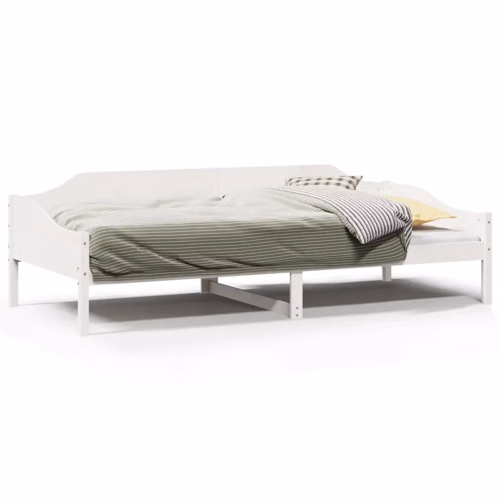 Letto senza materasso Design Mania in legno massello di pino bianco L/P/H: 90 x 200 x 207,5 cm – 2