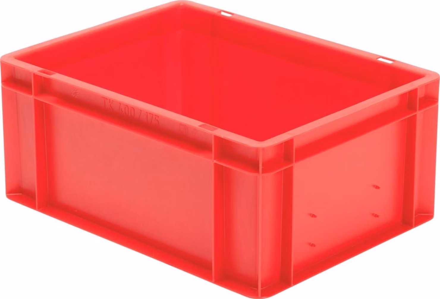 LA-KA-PE Contenitore da trasporto impilabile L400xL300xH175mm - TK400/175-0 VERDE