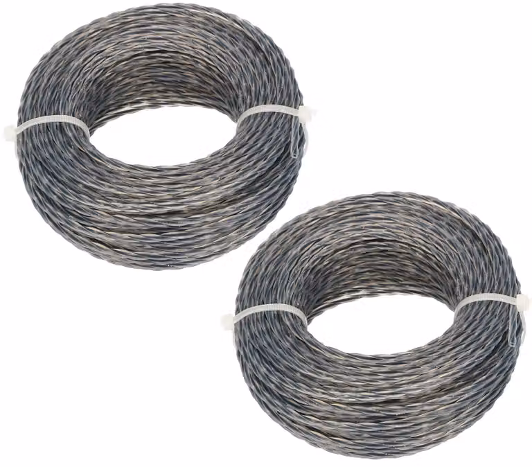 Filo per trimmer da giardino rinforzato al nucleo KOTARBAU®, confezione da 2, disponibile in bobine da 15 metri e 30 metri