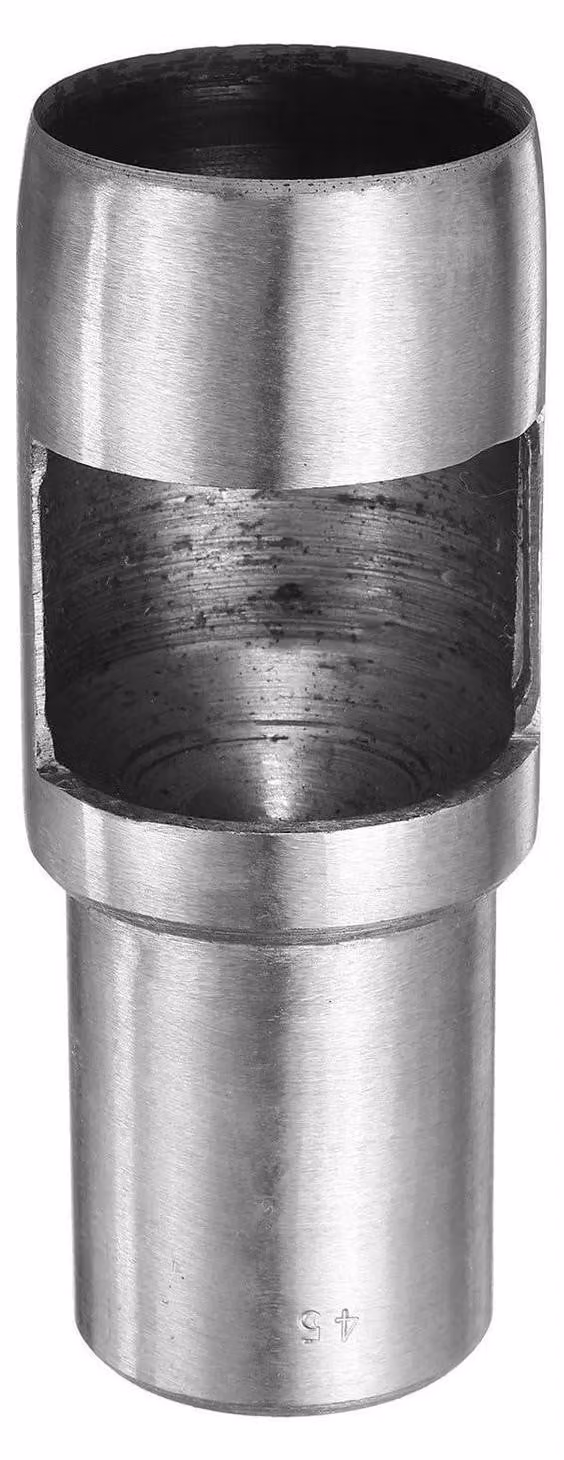 Lochstanzer rotondo da 45 mm, Acciaio al carbonio, per la lavorazione del cuoio e della carta