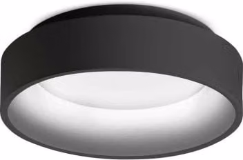 Lampada Da Soffitto Ziggy Pl D030 Nero Ideal-Lux